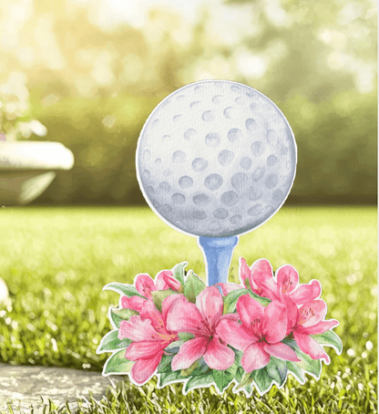 Fairway Floral- Pot Stake