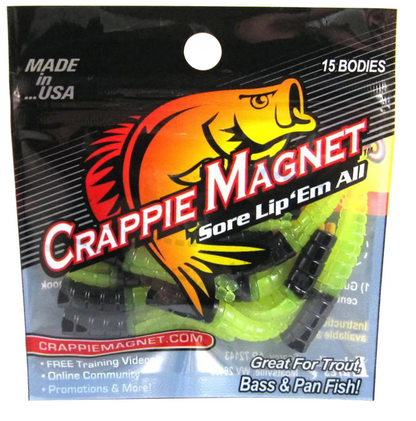 Crappie Magnet 15 pc lures
