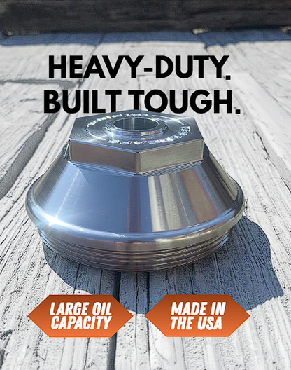 Trailer Oil Cap 9-15k Axles With Lifetime Warranty Speedcaps (PRO-SC-36)