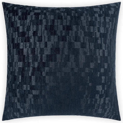 Sector Navy Blue Throw Pillow With Insert
