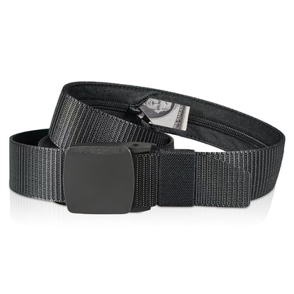 Large Belt Diversion Safe - Real and Functional Large Belt with a Discreet Secret Compartment to Stash Valuables