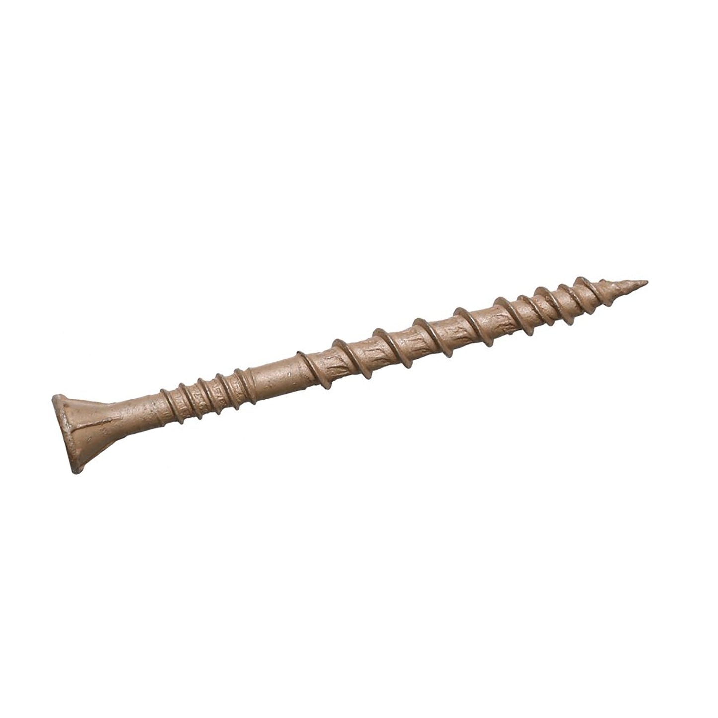 #10 x 2 1/2 Simpson Deck-Drive™ DSV WOOD Quik Guard® Coating Screw (T25 6-Lobe) Tan - Box (80)