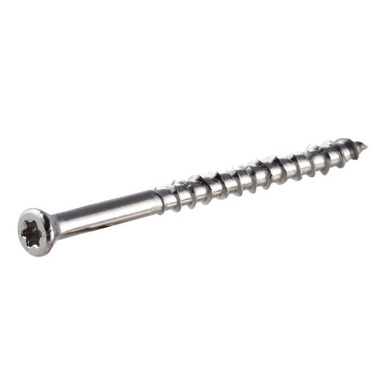 #7 x 1 5/8  Simpson Trim Head Deck-Drive™ DWP WOOD Screw 316 Stainless Steel (T15) - Box (1 lb. - 195)