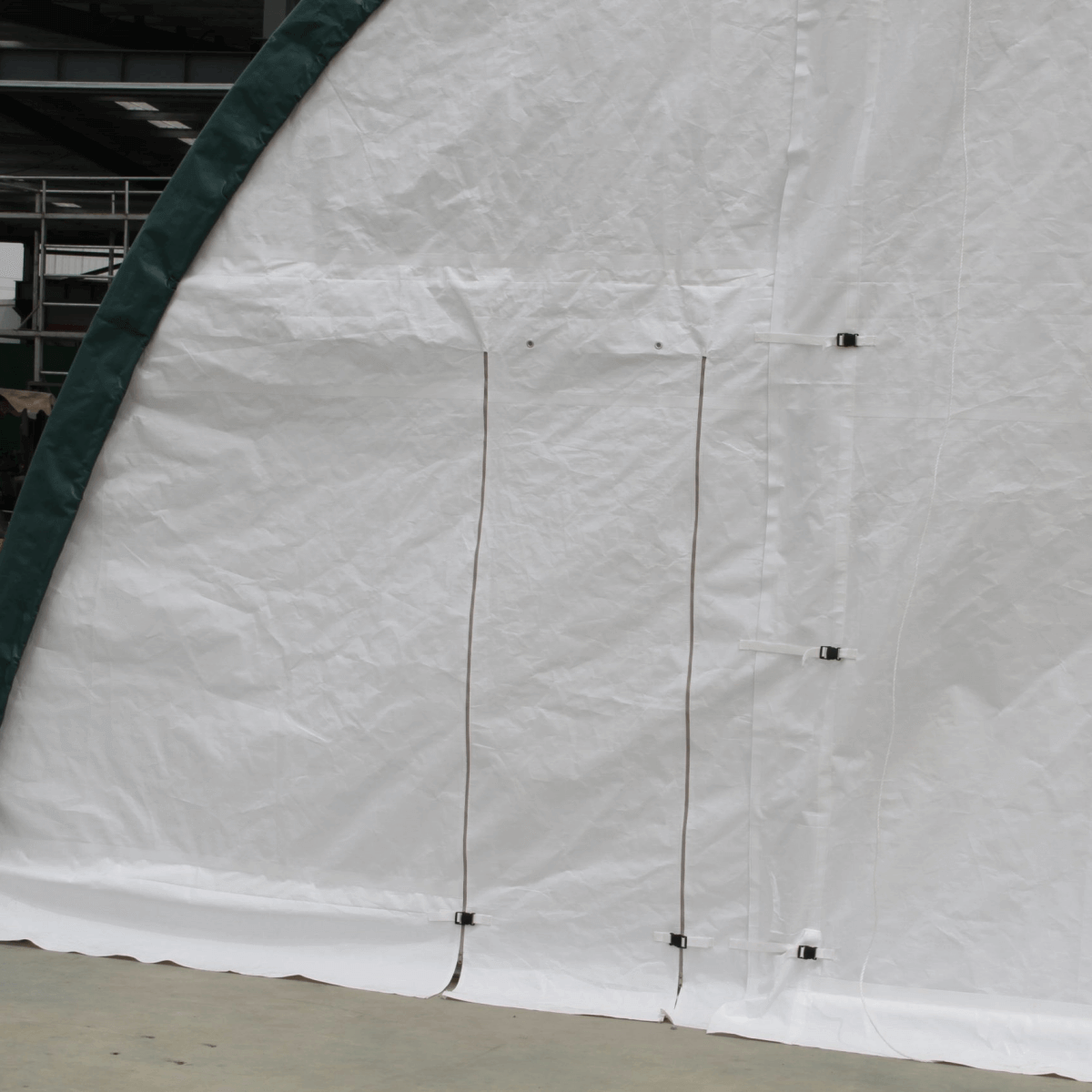 W30'xL65'xH15' Single Truss Arch Storage Shelter