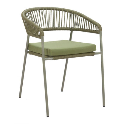 Skye Olefin Fabric Outdoor Dining Chair 2PC