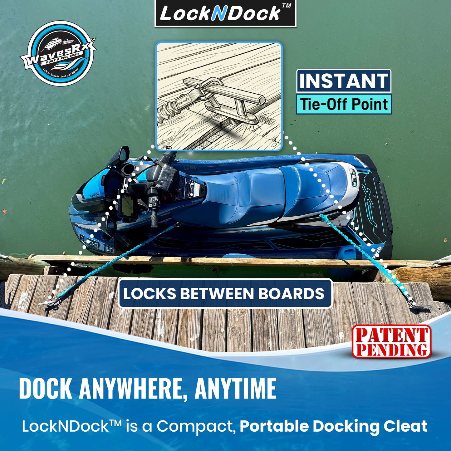 LOCKNDOCK™ CLEAT V2