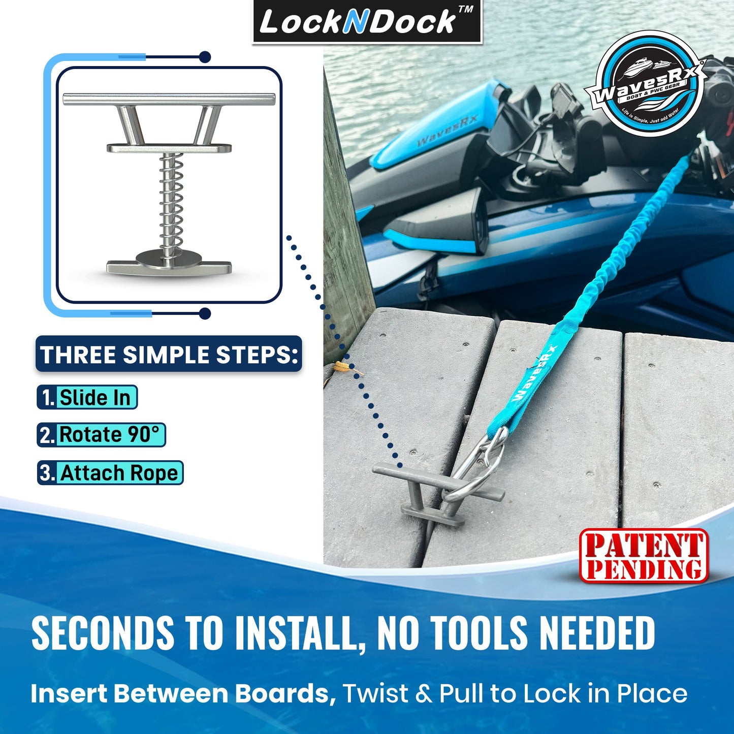 LOCKNDOCK™ CLEAT V2