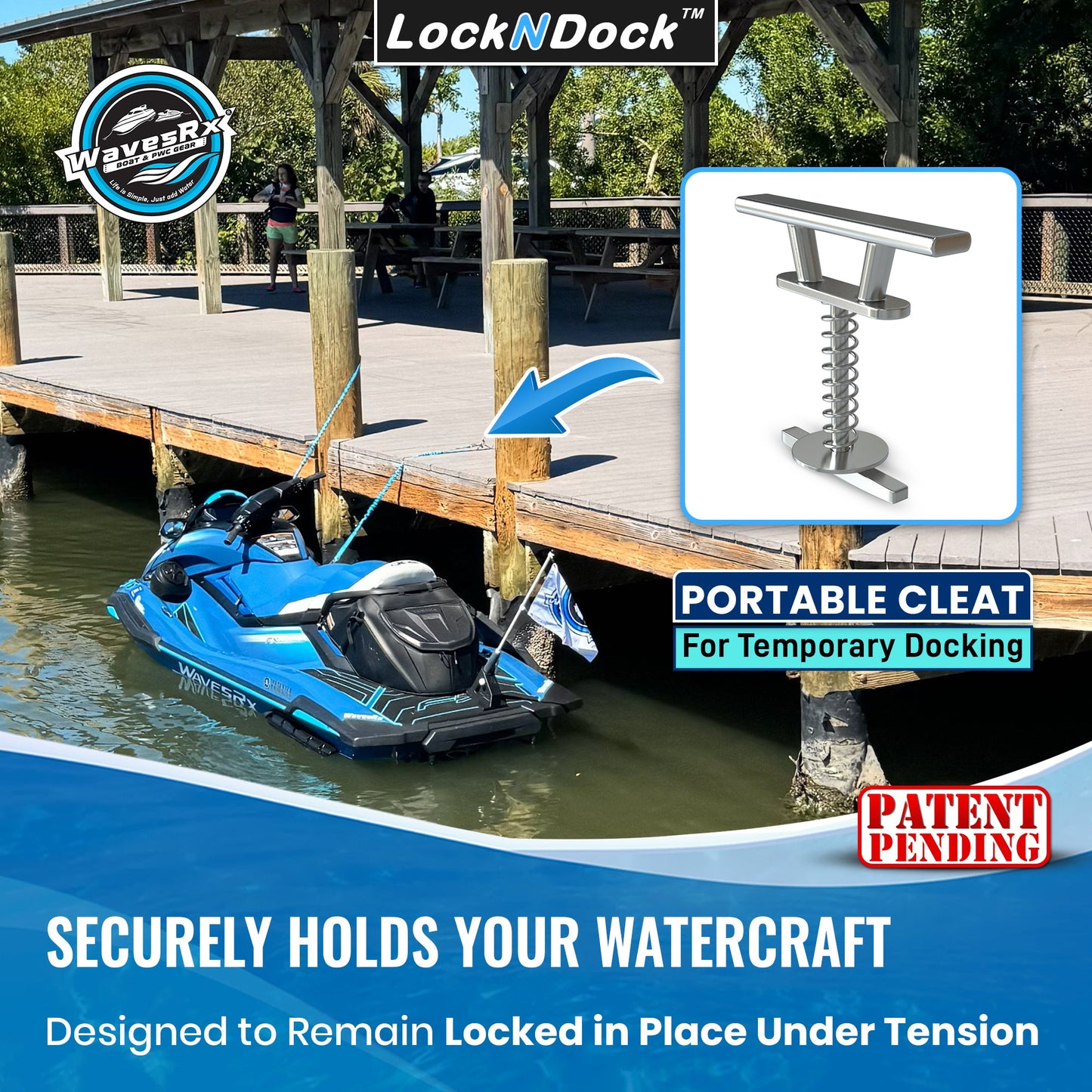 LOCKNDOCK™ CLEAT V2