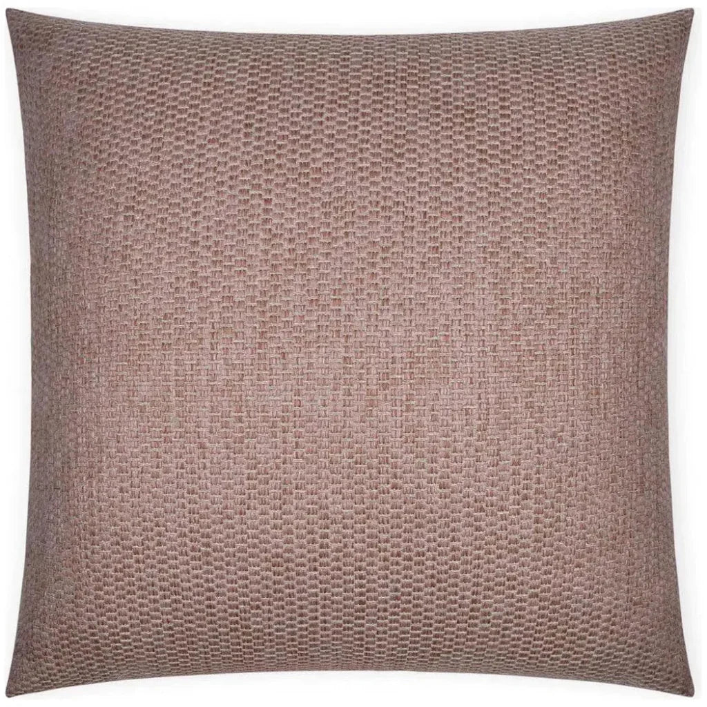 Smoothie Blush Solid Blush Large Throw Pillow Insert