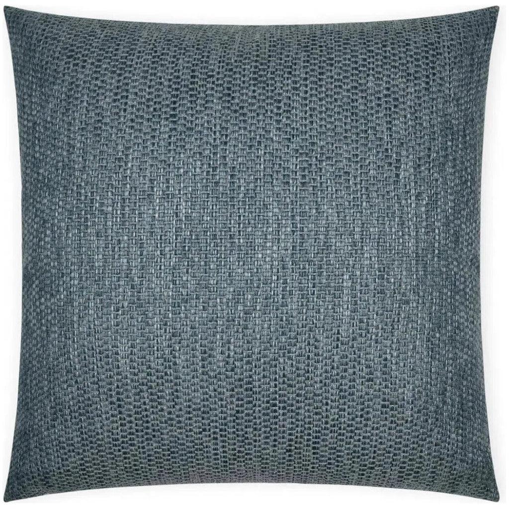 Smoothie Harbor Solid Blue Large Throw Pillow Insert
