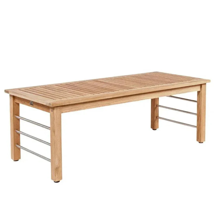 SoHo Teak Rectangular Outdoor Coffee Table