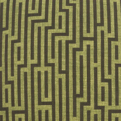 Soho Green Throw Pillow With Insert