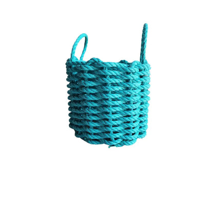 Solid, Single Color Maine Lobster Rope Basket, Handmade