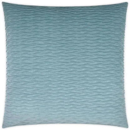 Sophia Chambray Solid Blue Large Throw Pillow Insert