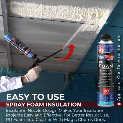 Spray Foam Insulation Can -25.4 oz