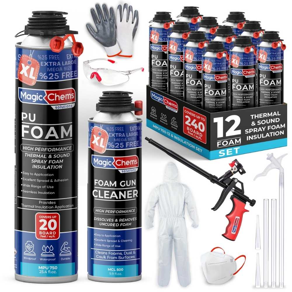 Spray Foam Insulation Kit - 25.4 oz
