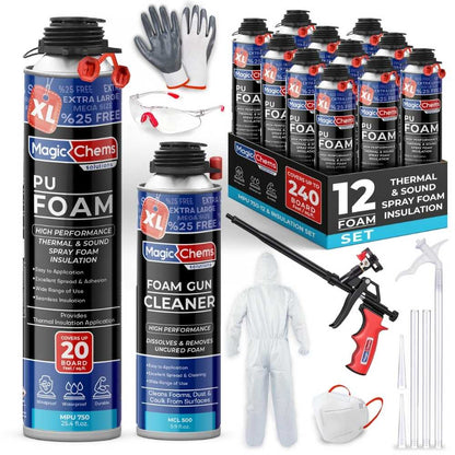 Spray Foam Insulation Kit - 25.4 oz