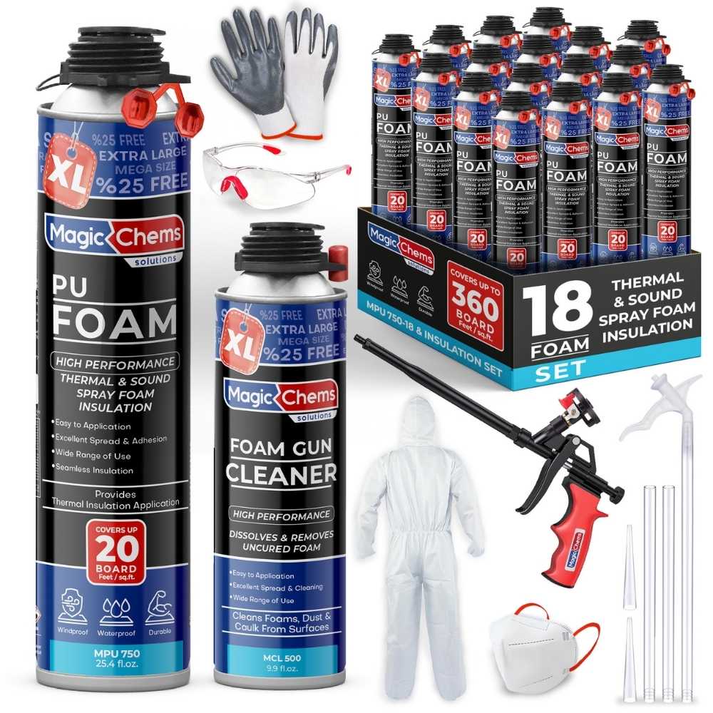 Spray Foam Insulation Kit - 25.4 oz
