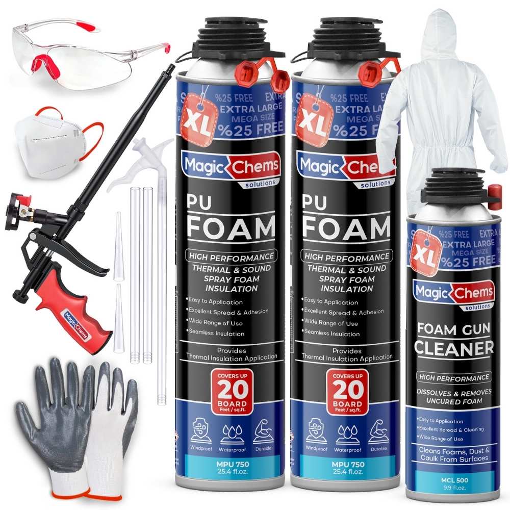 Spray Foam Insulation Kit - 25.4 oz