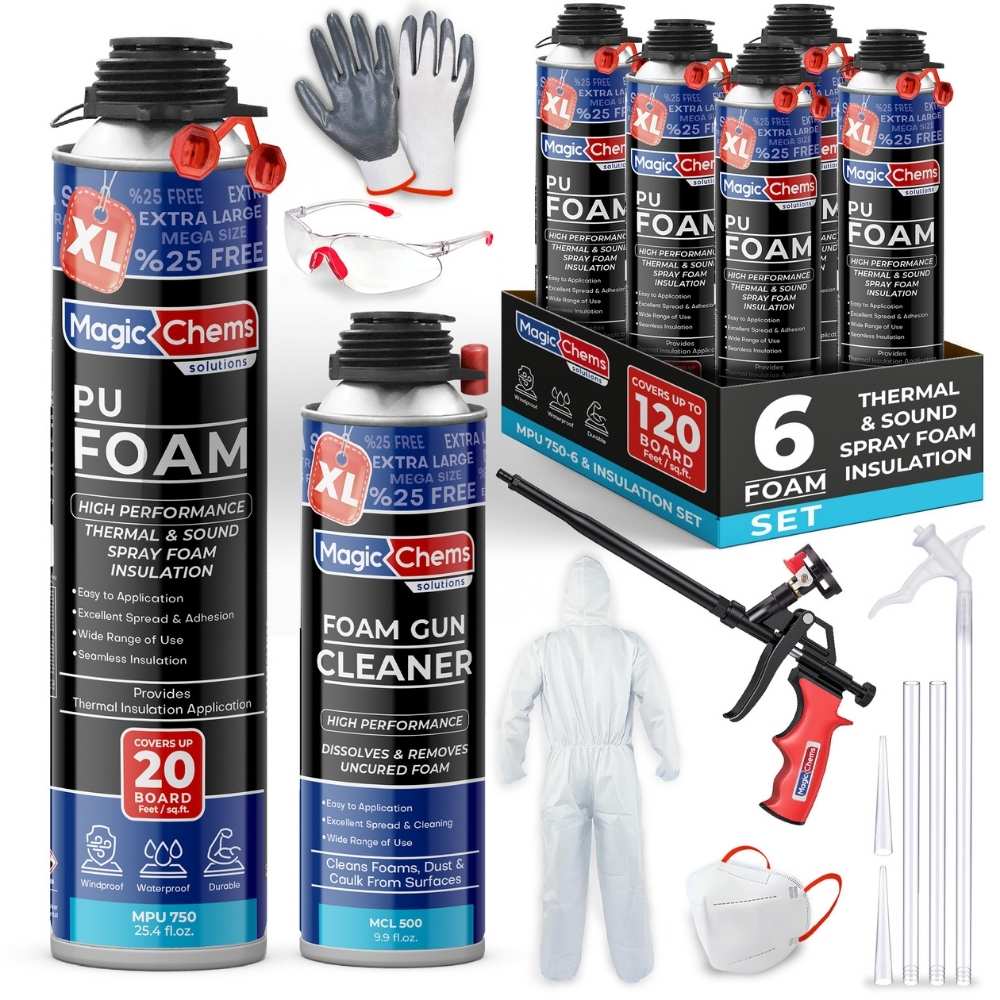 Spray Foam Insulation Kit - 25.4 oz