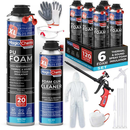 Spray Foam Insulation Kit - 25.4 oz