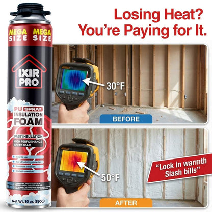 Spray Foam Insulation Kit (30 oz./850gr)