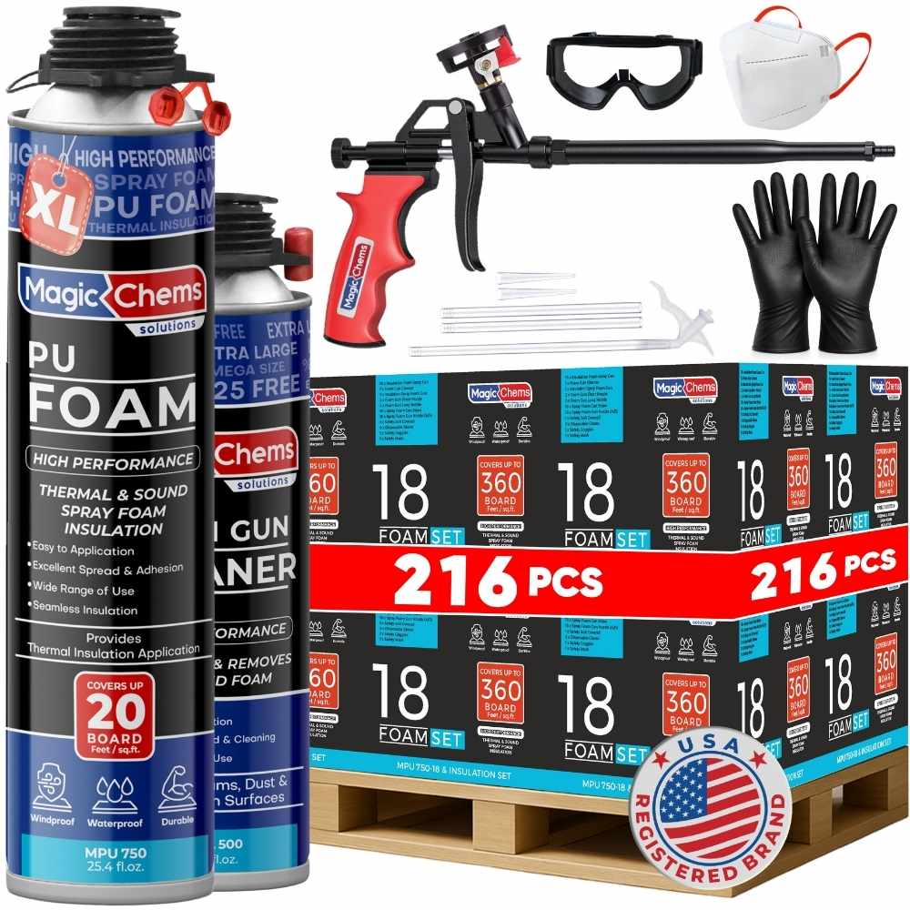 Spray Foam Insulation Kit Bulk Pallet