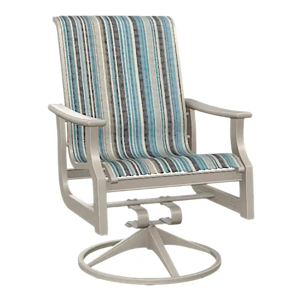 St. Catherine Sling Swivel Outdoor Rocker