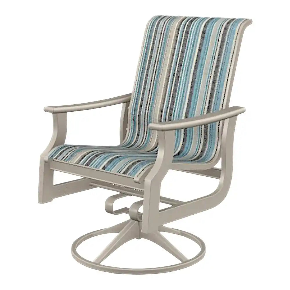 St. Catherine Sling Swivel Outdoor Rocker