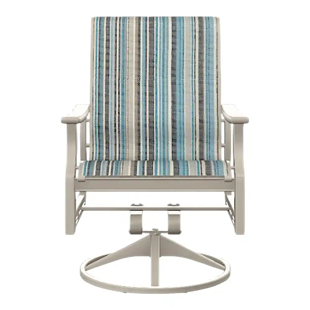 St. Catherine Sling Swivel Outdoor Rocker