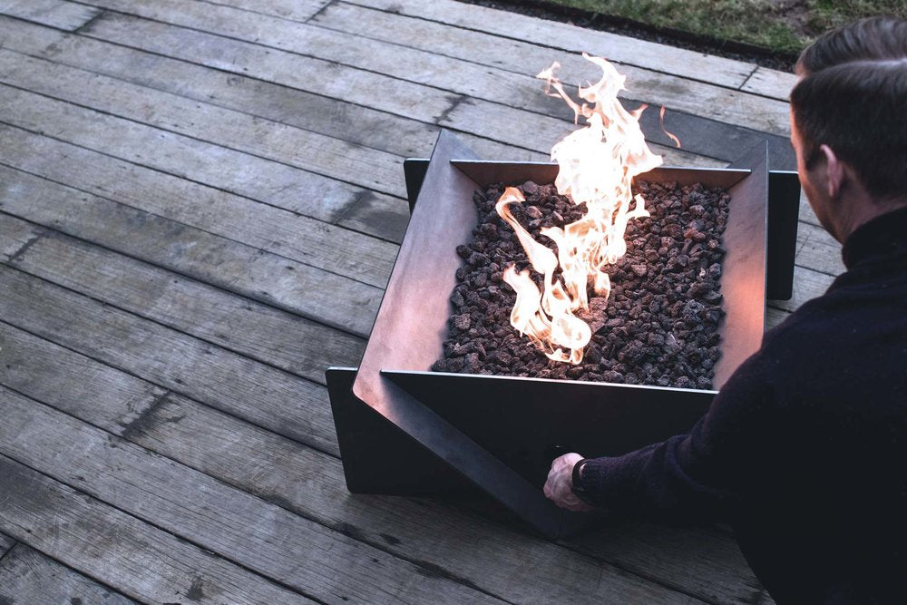 Stahl Gas Firepit