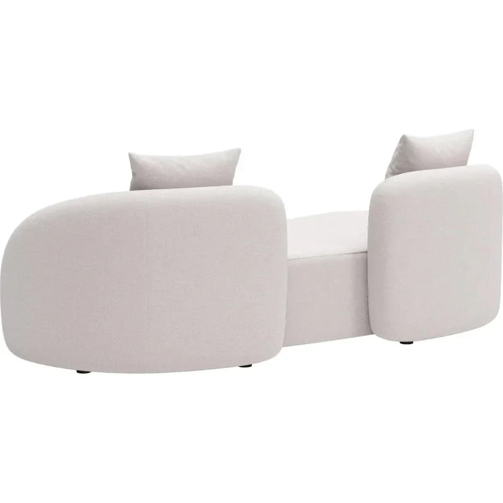 Sunny Isles Beige Loveseat