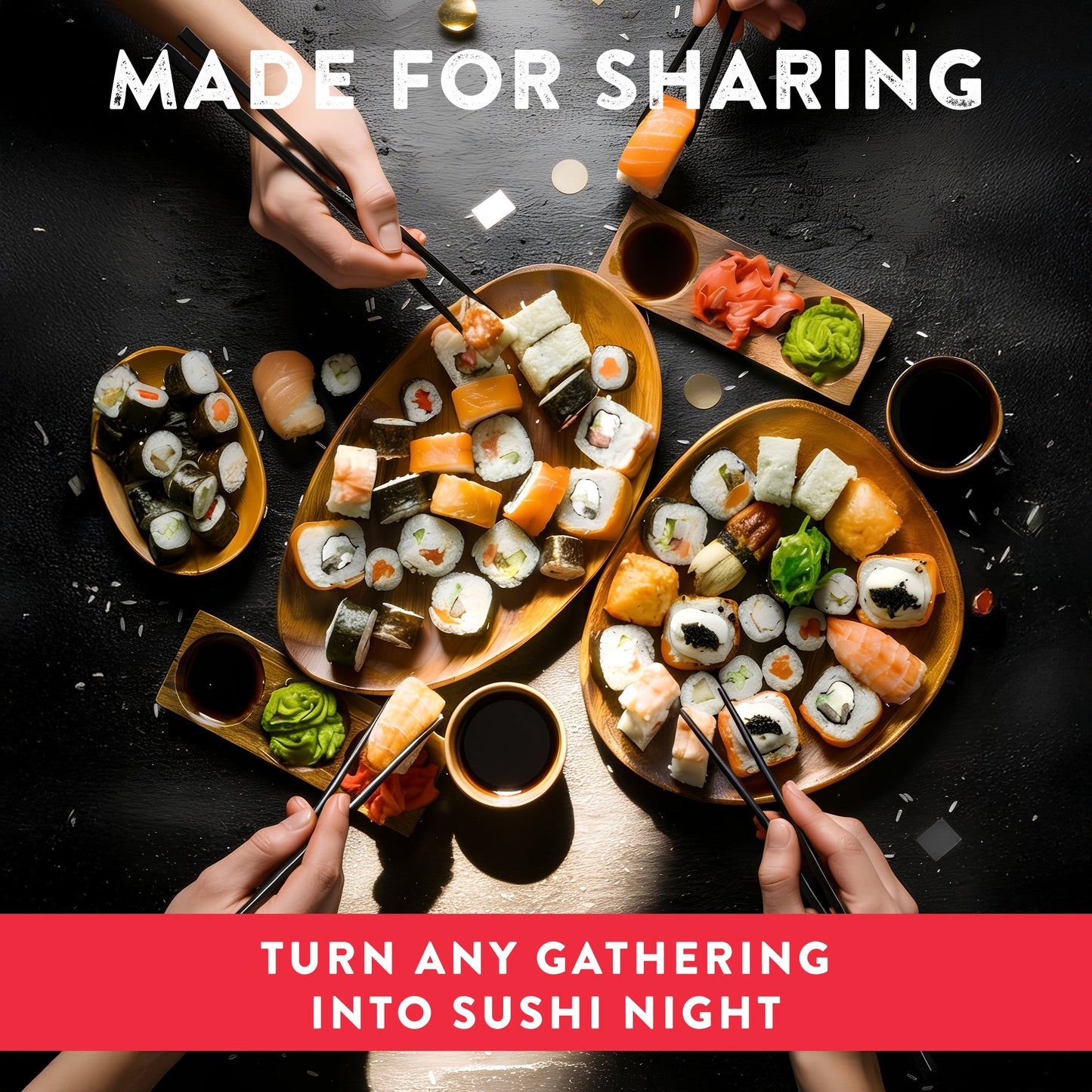 Sushi Making Kit –  DIY Sushi Set with Sushi Bazooka