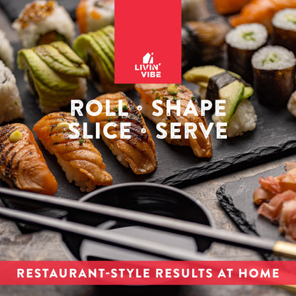 Sushi Making Kit –  DIY Sushi Set with Sushi Bazooka