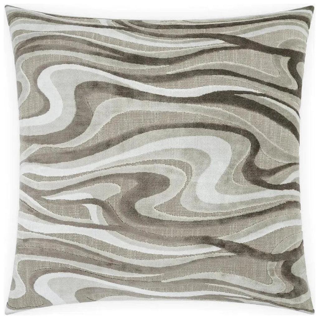 Sway Travertine Brown Throw Pillow Insert