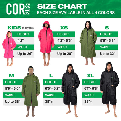 Waterproof Swim Parka (Navy Blue)