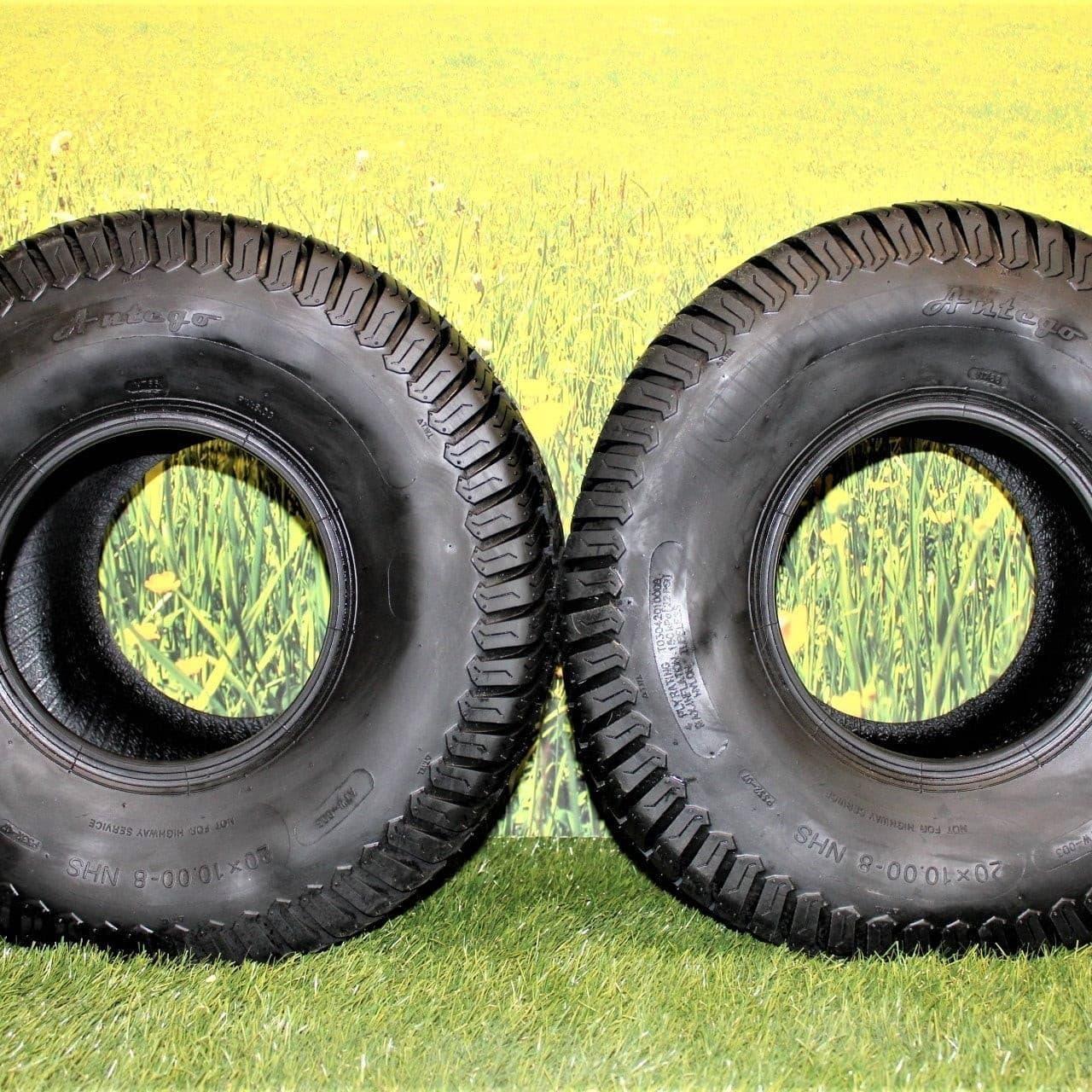 (Set of 4) 20x10.00-8 Tires (ATW-003)