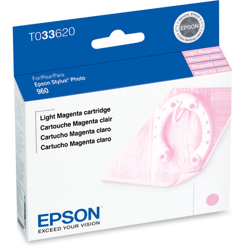 New, Pre-Owned - Epson T0336 Standard-Yield Light Magenta Ink Cartridge, T033620