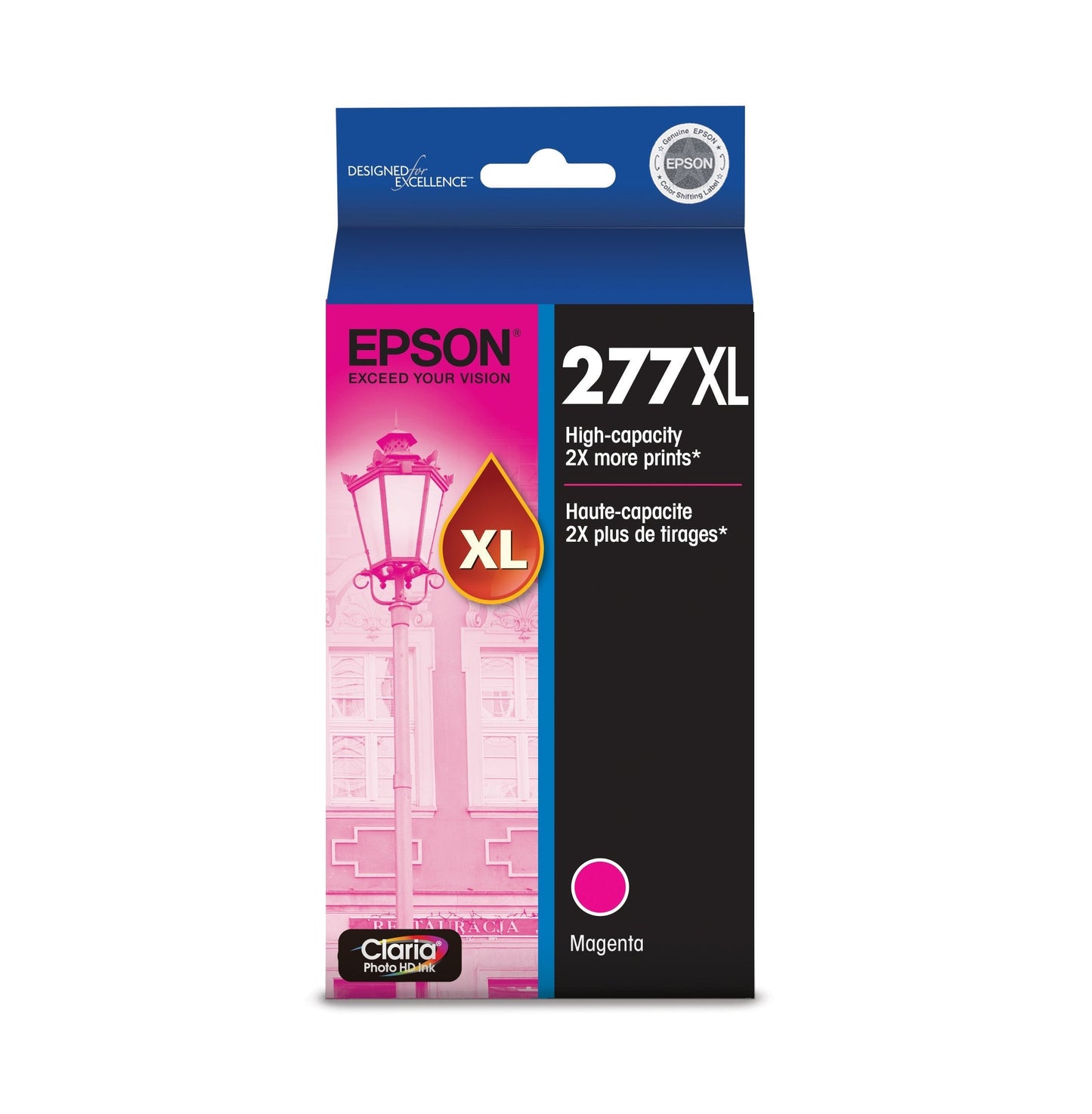New, Pre-Owned - Epson 277XL High-Yield Magenta Inkjet Cartridge, T277XL320-S