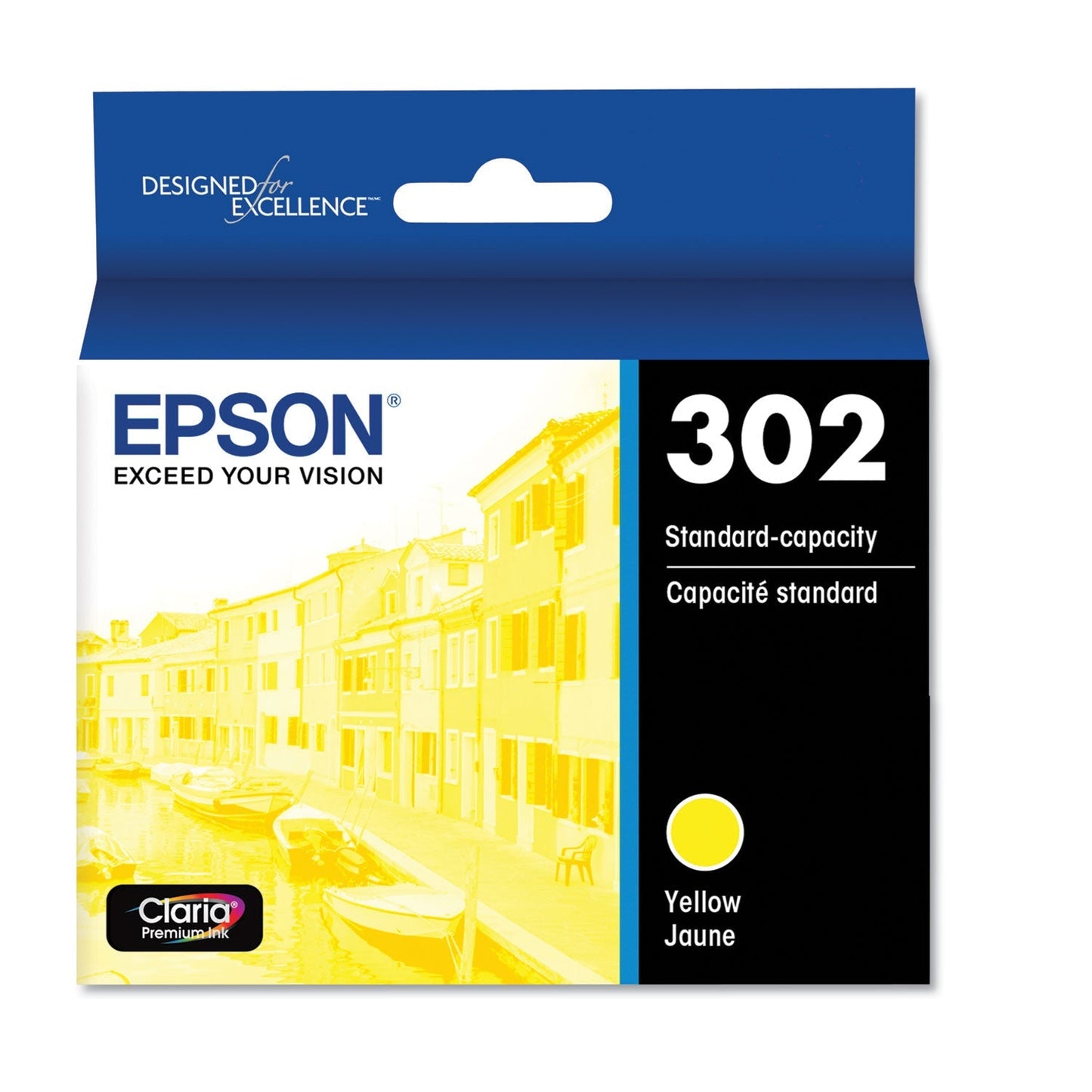 New, Pre-Owned - Epson 302 Yellow Ink Cartridge, T302420