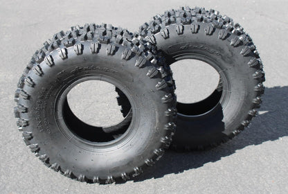 (Set of 2) Antego 15X5.00-6 ATW-053 2 ply Snow Blower Tires Non-directional