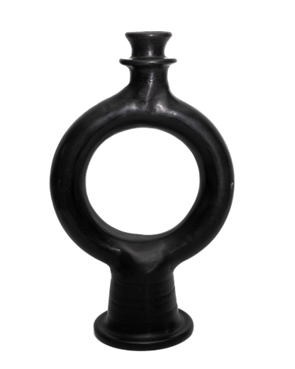Moroccan Glazed Terracotta Candle Holder