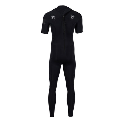 WHS TACTICAL 2MM SHORT SLEEVE FULL BACK-ZIP
