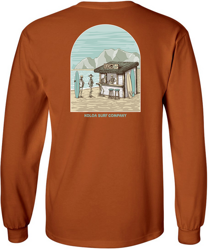 Koloa Skeleton Bar Long Sleeve T-Shirt