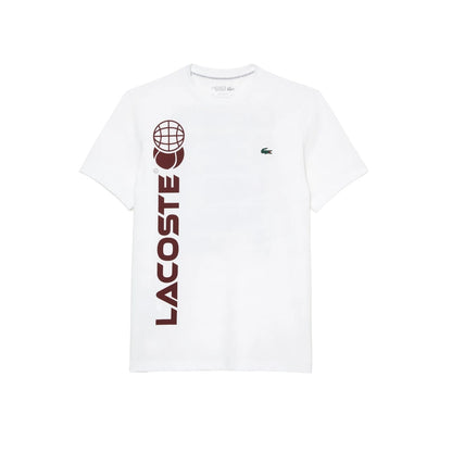 Lacoste Men's Short Sleeve Graphic Tennis Performance T-Shirt 