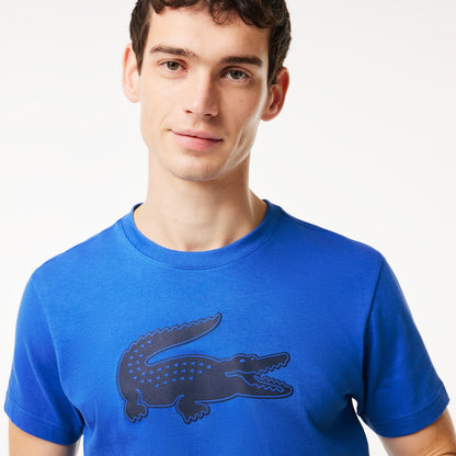 Lacoste Men's Sport 3D Print Croc Jersey T-Shirt