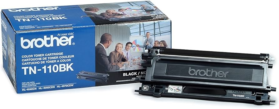 New, Pre-Owned - Brother TN-110BK Black Toner Cartridge