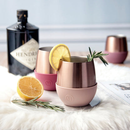 Pink Gold Tumbler-Latte 8 OZ