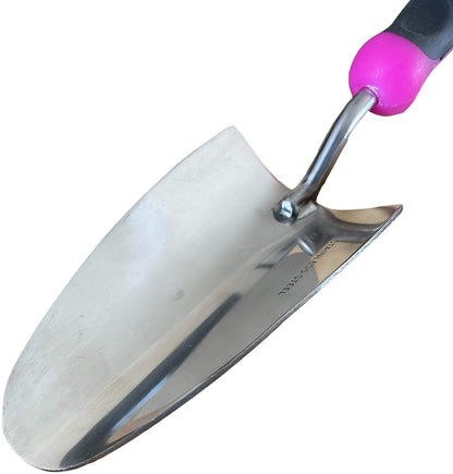 Stainless Steel Garden Trowel (Pink)