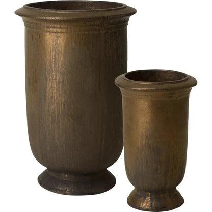 Tall Cup Ceramic Round Planter
